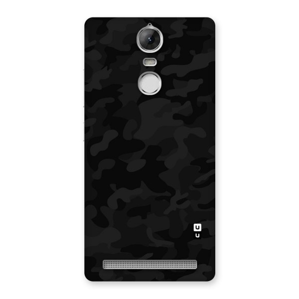 Black Camouflage Back Case for Vibe K5 Note