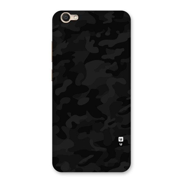 Black Camouflage Back Case for Vivo V5
