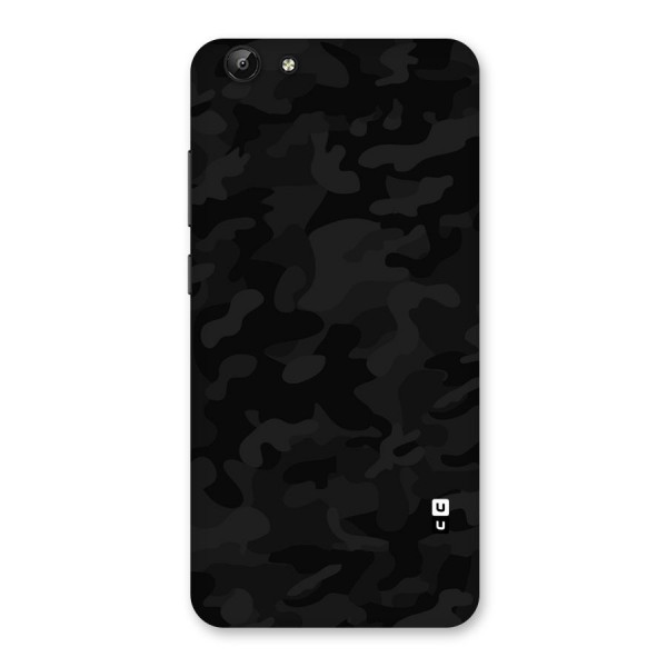 Black Camouflage Back Case for Vivo Y69