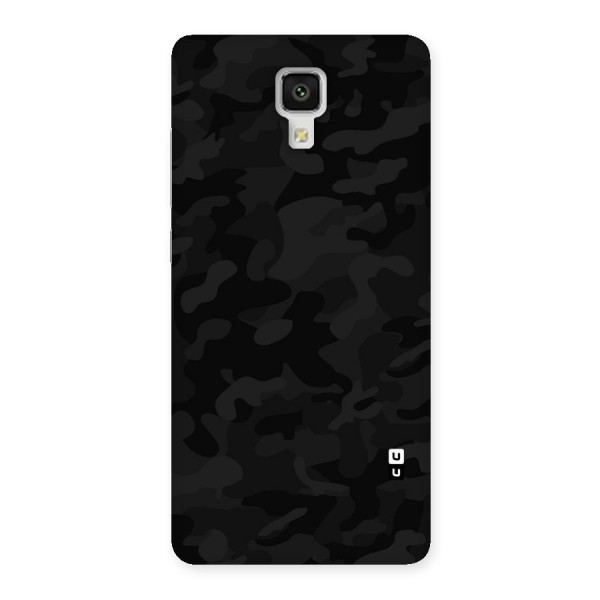 Black Camouflage Back Case for Xiaomi Mi 4