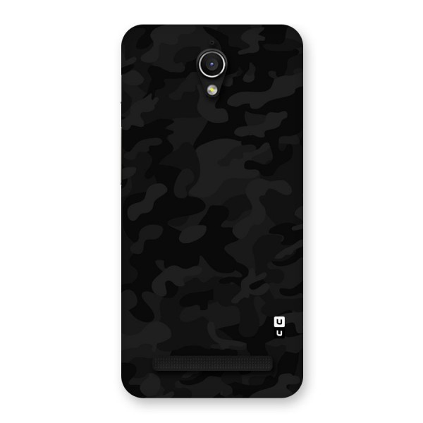 Black Camouflage Back Case for Zenfone Go