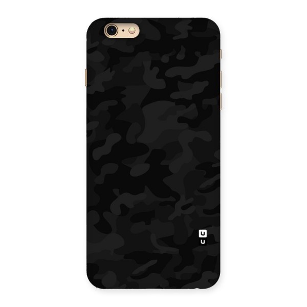 Black Camouflage Back Case for iPhone 6 Plus 6S Plus