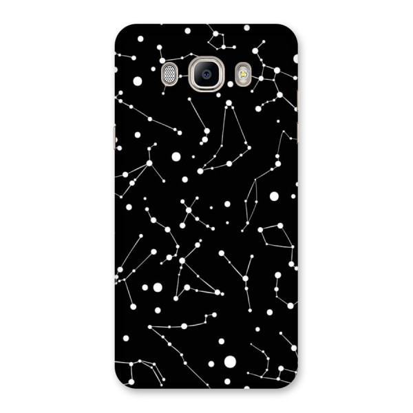 Black Constellation Pattern Back Case for Galaxy On8