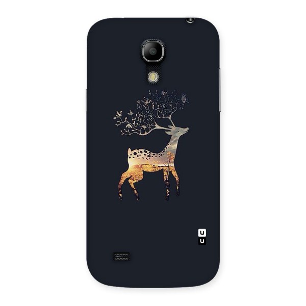 Black Deer Back Case for Galaxy S4 Mini
