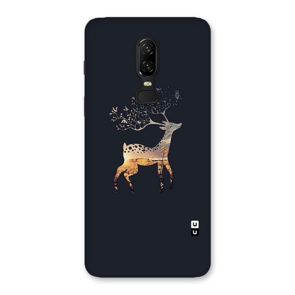 Black Deer Back Case for OnePlus 6