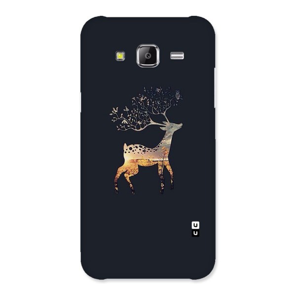 Black Deer Back Case for Samsung Galaxy J5