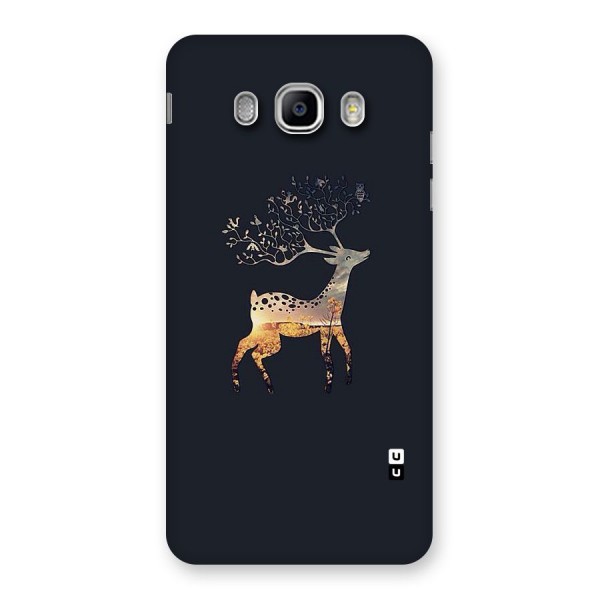 Black Deer Back Case for Samsung Galaxy J5 2016
