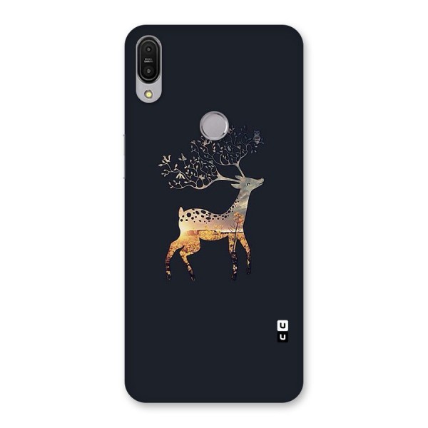 Black Deer Back Case for Zenfone Max Pro M1