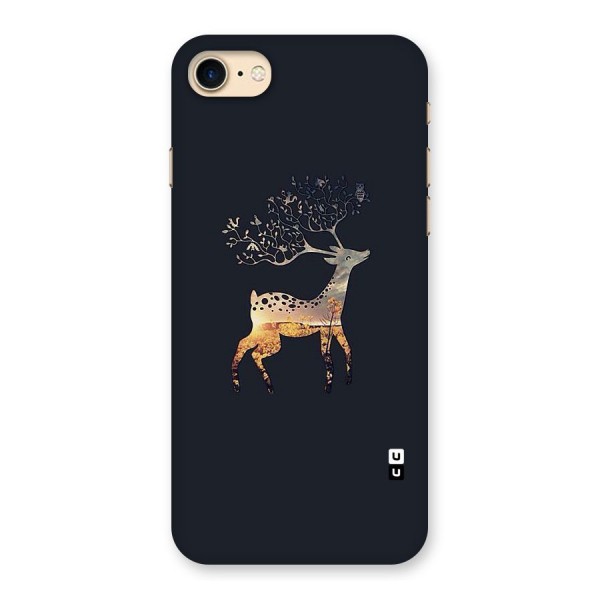 Black Deer Back Case for iPhone 7