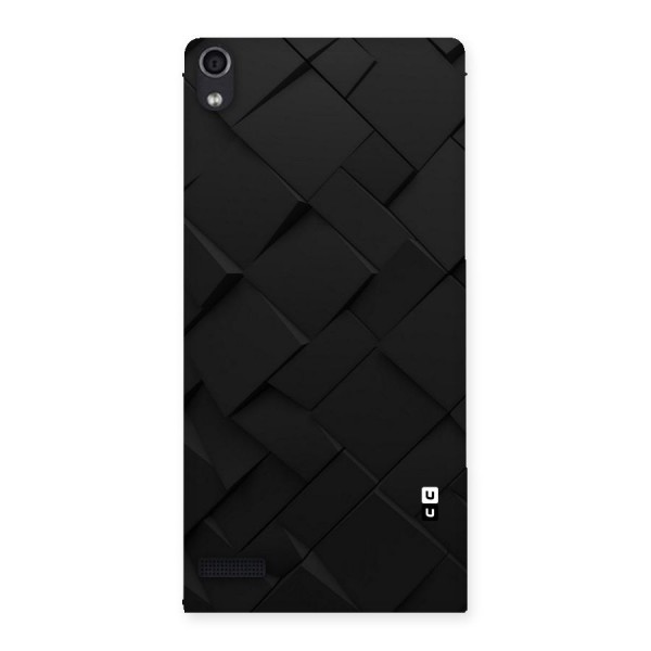 Black Elegant Design Back Case for Ascend P6