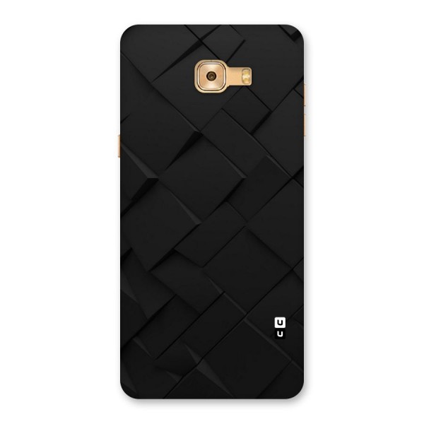 Black Elegant Design Back Case for Galaxy C9 Pro