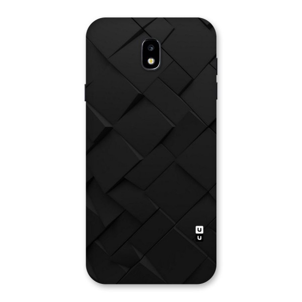 Black Elegant Design Back Case for Galaxy J7 Pro