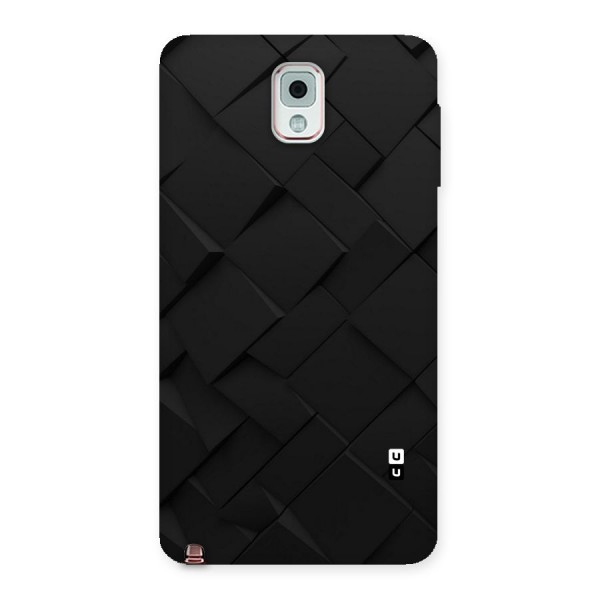 Black Elegant Design Back Case for Galaxy Note 3