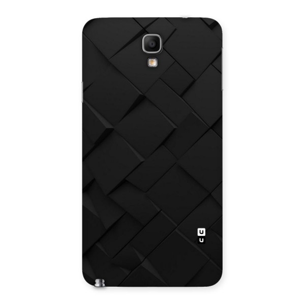 Black Elegant Design Back Case for Galaxy Note 3 Neo