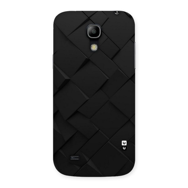 Black Elegant Design Back Case for Galaxy S4 Mini