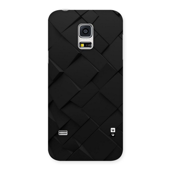 Black Elegant Design Back Case for Galaxy S5 Mini