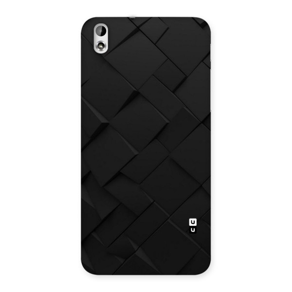 Black Elegant Design Back Case for HTC Desire 816