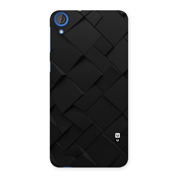 Black Elegant Design Back Case for HTC Desire 820
