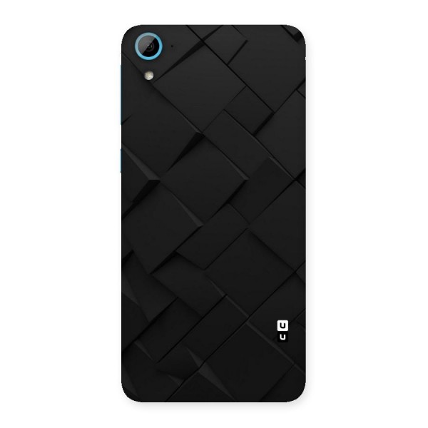 Black Elegant Design Back Case for HTC Desire 826