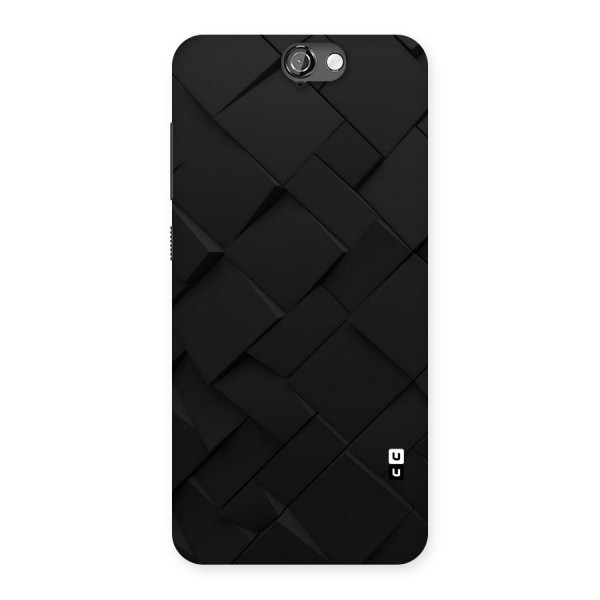 Black Elegant Design Back Case for HTC One A9