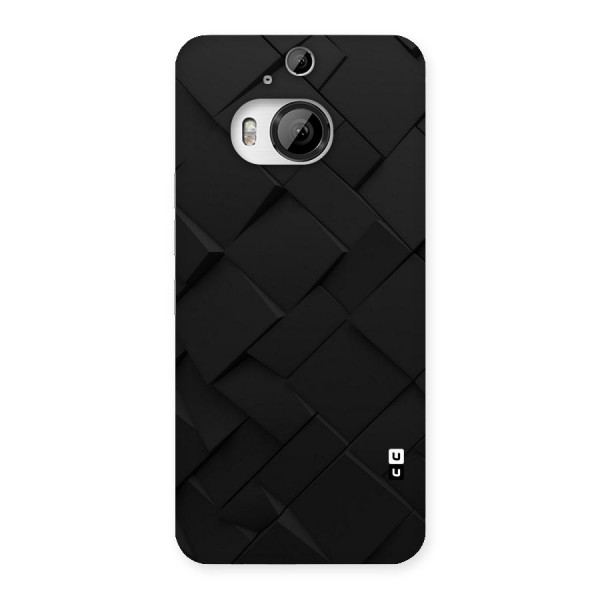 Black Elegant Design Back Case for HTC One M9 Plus