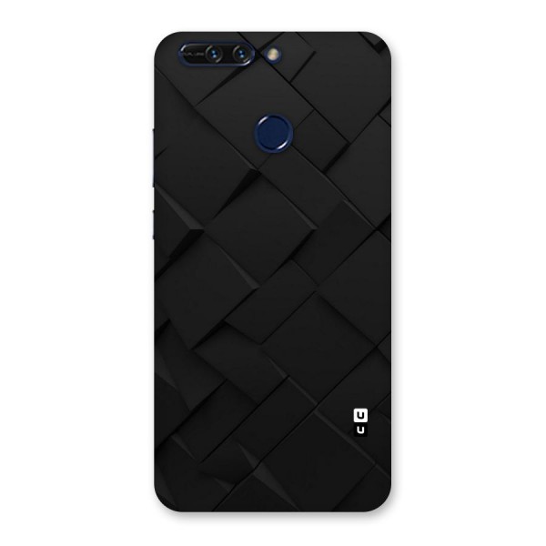 Black Elegant Design Back Case for Honor 8 Pro