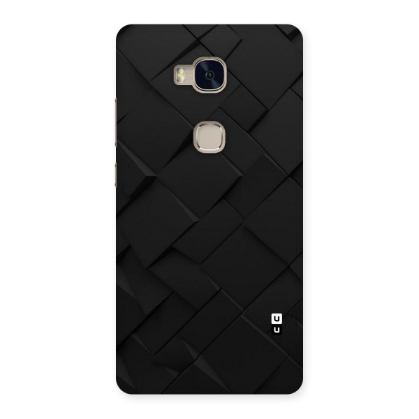 Black Elegant Design Back Case for Huawei Honor 5X