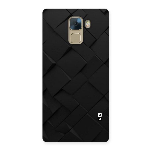 Black Elegant Design Back Case for Huawei Honor 7