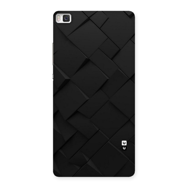 Black Elegant Design Back Case for Huawei P8