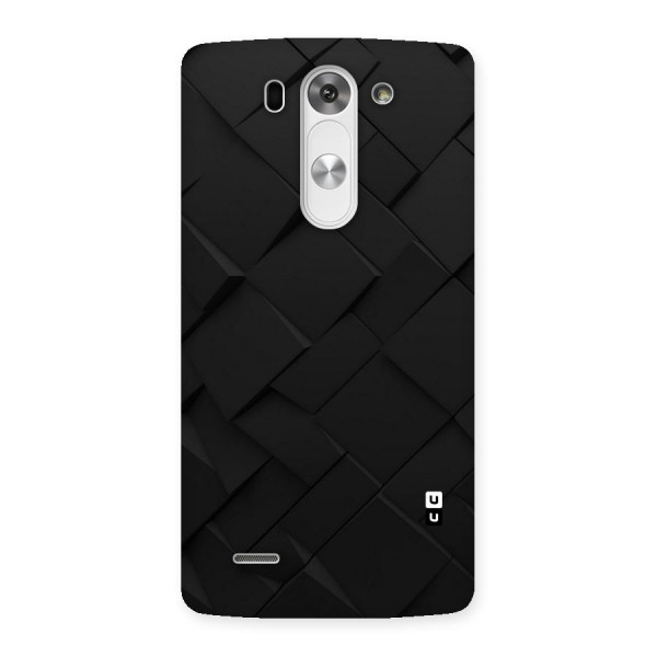 Black Elegant Design Back Case for LG G3 Beat