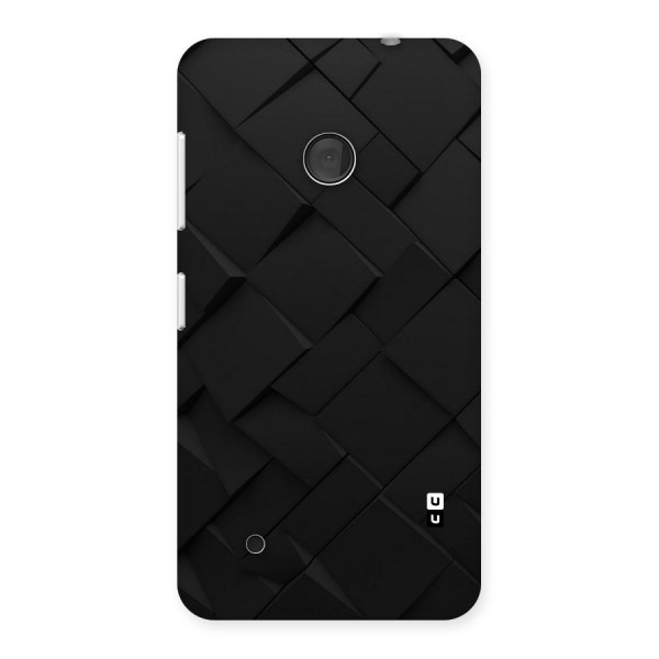 Black Elegant Design Back Case for Lumia 530