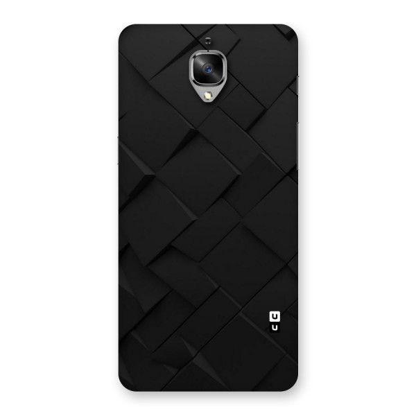 Black Elegant Design Back Case for OnePlus 3