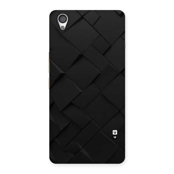 Black Elegant Design Back Case for OnePlus X