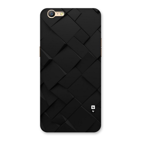 Black Elegant Design Back Case for Oppo A57