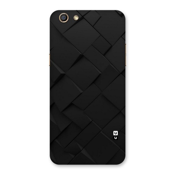 Black Elegant Design Back Case for Oppo F3