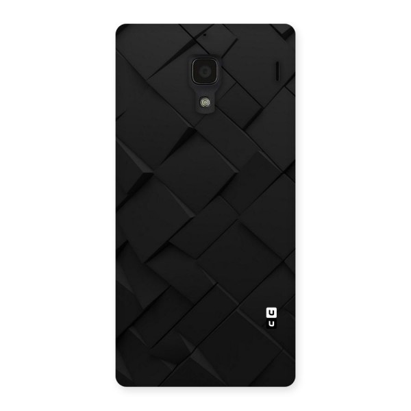 Black Elegant Design Back Case for Redmi 1S