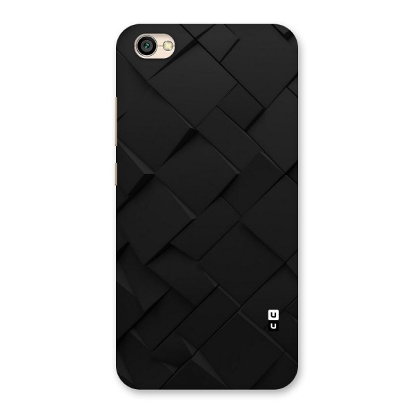 Black Elegant Design Back Case for Redmi Y1 Lite