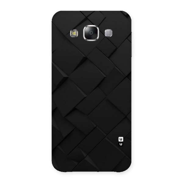 Black Elegant Design Back Case for Samsung Galaxy E5