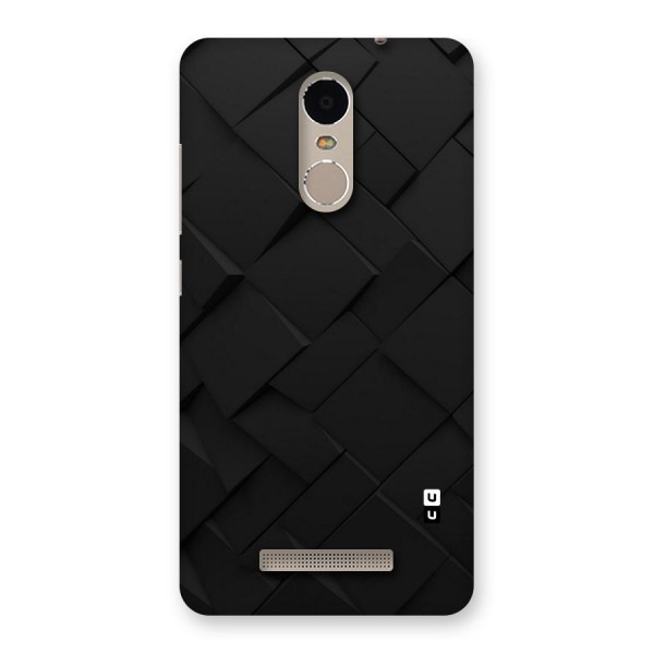 Black Elegant Design Back Case for Xiaomi Redmi Note 3
