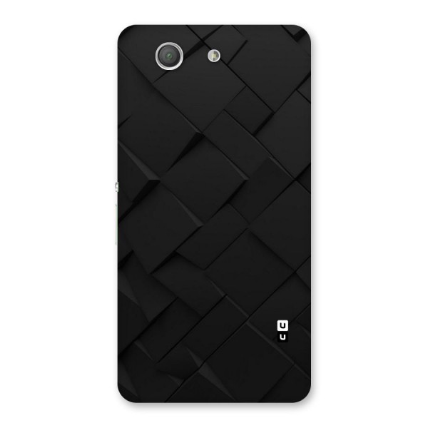 Black Elegant Design Back Case for Xperia Z3 Compact