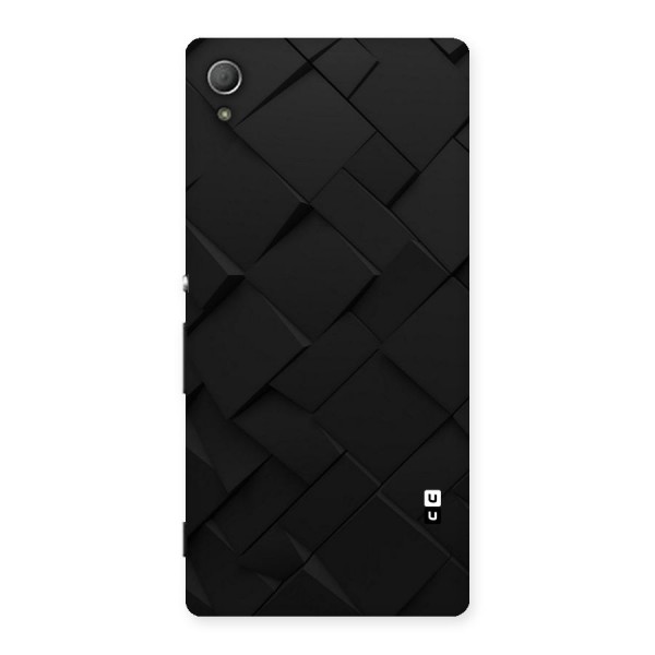 Black Elegant Design Back Case for Xperia Z3 Plus