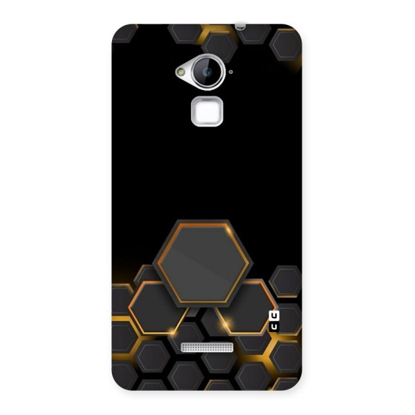 Black Gold Hexa Back Case for Coolpad Note 3