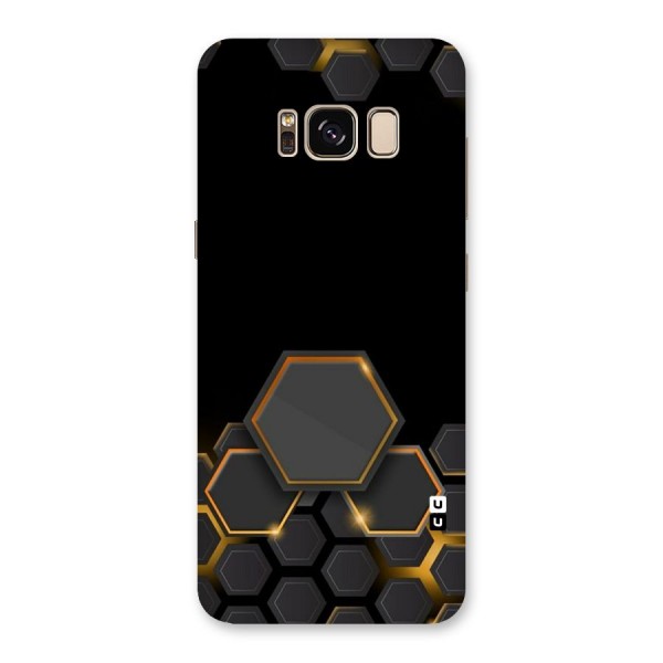 Black Gold Hexa Back Case for Galaxy S8