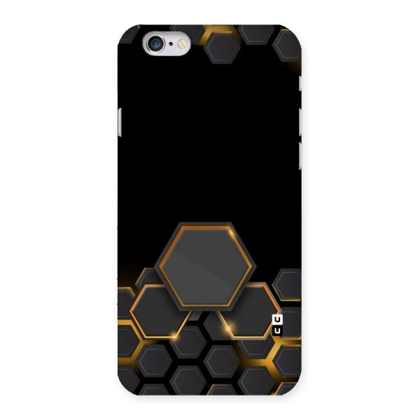 Black Gold Hexa Back Case for iPhone 6 6S