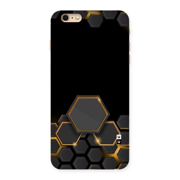 Black Gold Hexa Back Case for iPhone 6 Plus 6S Plus