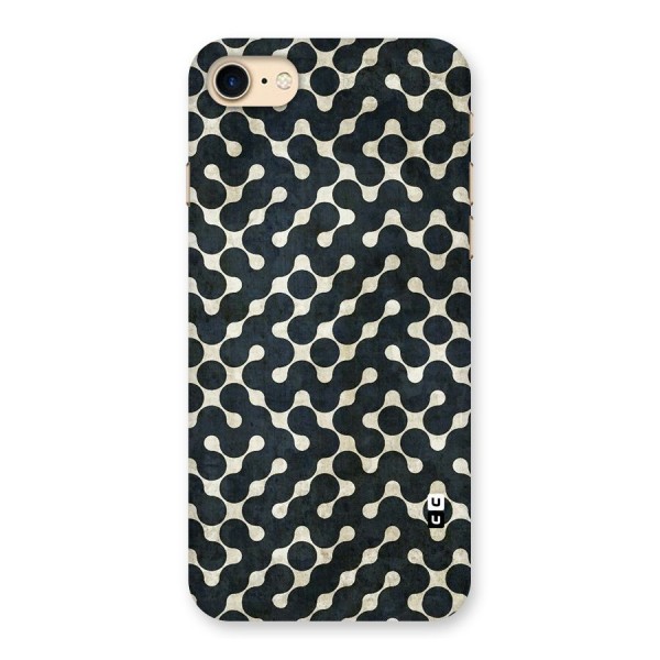 Black Maze Design Back Case for iPhone 7