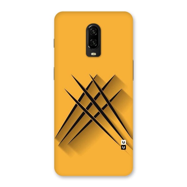 Black Paws Back Case for OnePlus 6T