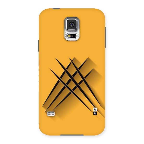 Black Paws Back Case for Samsung Galaxy S5