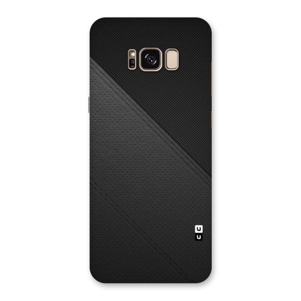 Black Polka Stripe Back Case for Galaxy S8 Plus