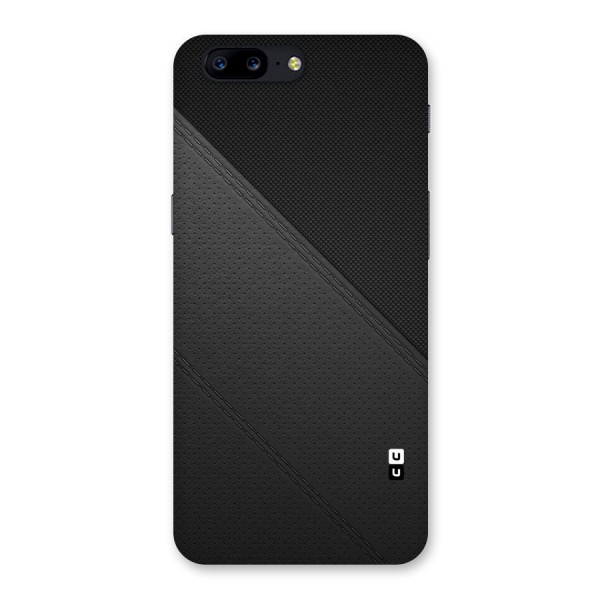 Black Polka Stripe Back Case for OnePlus 5